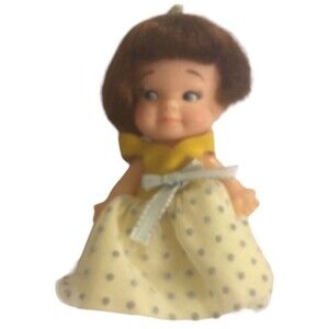 1966 “PEE WEE” Nurse Time Pocket Size Doll by Uneeda in Box Vintage Collectible